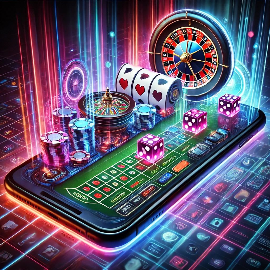 Mobile phone showing juanbingo platform interface for Filipino players on the go